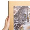 ArtToFrames 18x40 Inch Gold Picture Frame, This 2.00 Inch Custom MDF Poster Frame is Metallic Gold, Great for Your Art or Photos - Comes with Economy Acrylic view 1