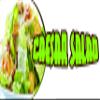 Caesar Salad 48" Banner Concession Stand Food Truck Single Sided view 1