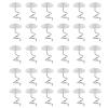 Upholstery Pins Upholstery Screws Clear Heads Bed Skirt Pins for Slipcovers and Bedskirts Home Office Decoration (30Pcs) view 2