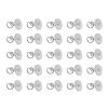Upholstery Pins Upholstery Screws Clear Heads Bed Skirt Pins for Slipcovers and Bedskirts Home Office Decoration (30Pcs) view 3