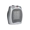 Amazon Basics Ceramic Space Heater, Portable Indoor Heating Solution, With Overheat and Tip-Over Protection, Thermostat, Non-Oscillating, 1500W, Fast Heating, 7.52"D x 6.34"W x 9.45"H, Silver view 1
