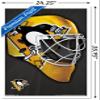Trends International NHL Pittsburgh Penguins - Mask 16 Wall Poster, 22.375" x 34", White Framed Version view 3