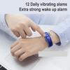 eSeasonGear VB80 Vibrating Alarm Watch, Silent Vibration Shake Wake ADHD Medication Reminder (Blue-Large) view 2