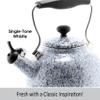 Chantal Tea Kettle, Vintage Series, Enamel on Steel, Whistling (Blue) view 3