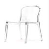 Commercial Seating Products Polycarbonate Genoa Chairs, Clear view 1