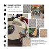2'x3' - Silver, Summer Sensations Collection - Premium Indoor/Outdoor Custom Made Rugs & Runners | Marina CAY Carpet by Couristan. Balconys, Patios, Decks, Poolside & More! view 2
