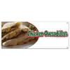 Chicken Quesadillas 48" Banner Concession Stand Food Truck Single Sided view 1