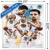 Trends International NBA Golden State Warriors - Stephen Curry 16 Wall Poster, 22.375" x 34", White Framed Version view 3