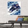 Trends International NHL Toronto Maple Leafs - Austin Matthews 16 Wall Poster, 22.375" x 34", White Framed Version view 2