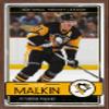 Trends International NHL Pittsburgh Penguins - Evgeni Malkin 16 Wall Poster, 22.375" x 34", Mahogany Framed Version view 1