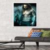 Trends International DC Comics Movie - Justice League - King of Atlantis Wall Poster, 22.375" x 34", White Framed Version view 2