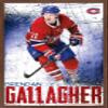 NHL Montreal Canadiens - Brendan Gallagher 18 Wall Poster, 34L" x 22.4W", Mahogany Framed Version view 1