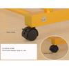 Drying Rack Floor Retractable Belt Pulley Double Pole Indoor Balcony Hanger (Color : Gold-1) view 2