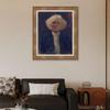INVIN ART Framed Canvas Art Giclee Print Study of The Head of a Blind Man by Gustav Klimt Wall Art Living Room Home Office Decorations(Embossed gold frame with Liner,20"x24") view 3
