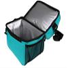 Patriot Coolers Duo Lunch Bag - 15 Can Lunch Cooler With Dual Compartments And Convenient Carry Strap (Aquamarine) view 4