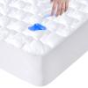 California King Mattress Protector Pad Waterproof Quilted, Breathable & Cooling California King Size Mattresses Protector Cover Fitted with Deep Pocket Up to 18", (White) view 1