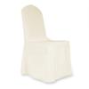 1/10/60pcs Polyester Banquet Chair Covers Linen Dinning Chair slipcover for Wedding Party Event Catering (10, Ivory) view 1