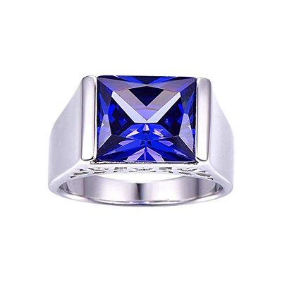 Bansriracha 925 Sterling Silver Engagement Rings Emerald AAA Tanzanite CZ Sapphire Stones Rings for Woman Fine Jewelry (11)