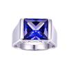 Bansriracha 925 Sterling Silver Engagement Rings Emerald AAA Tanzanite CZ Sapphire Stones Rings for Woman Fine Jewelry (7) view 1