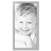 ArtToFrames 24x48 Inch Silver Picture Frame, This 2.00 Inch Custom MDF Poster Frame is Stainless Steel, Great for Your Art or Photos - Comes with Economy Acrylic view 2