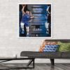 Trends International NBA Dallas Mavericks - Luka Doncic 19 Wall Poster, 22.375" x 34", White Framed Version view 2