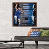 Trends International NBA Dallas Mavericks - Luka Doncic 19 Wall Poster, 22.375" x 34", Mahogany Framed Version view 2