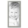 ArtToFrames 18x40 Inch Silver Picture Frame, This 2.00 Inch Custom MDF Poster Frame is Metallic Deco Silver, Great for Your Art or Photos - Comes with Economy Acrylic view 2