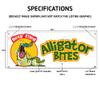SignMission Jamaican Jerk Chicken 48" Banner Concession Stand Food Truck Single Sided view 2