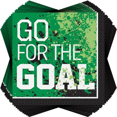 Soccer 'Goal Getter' Lunch Napkins (36ct)