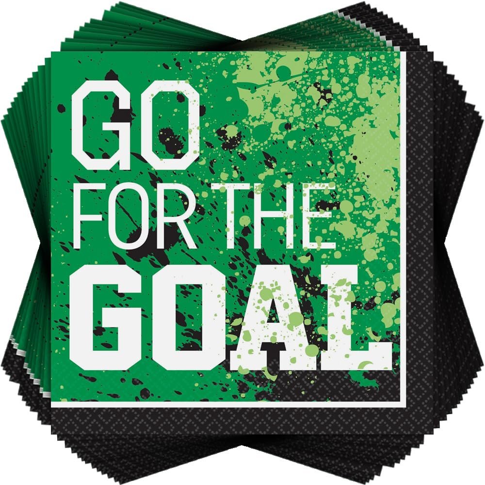 Soccer 'Goal Getter' Lunch Napkins (36ct)