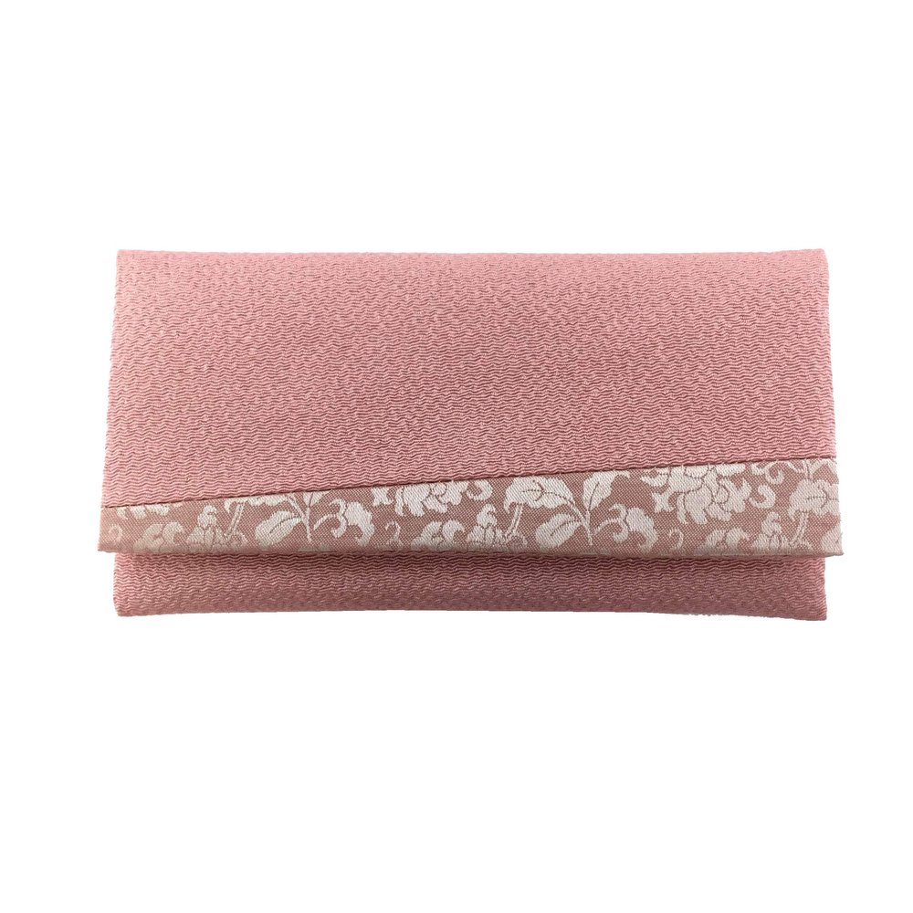 Daiko Sangyo Rosary Bag, Pink, Approx. 3.5 x 6.9 inches (9 x 17