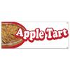 Apple Tart 48" Banner Concession Stand Food Truck Single Sided view 1