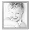 ArtToFrames 30x32 Inch Silver Picture Frame, This 2.00 Inch Custom MDF Poster Frame is Stainless Steel, Great for Your Art or Photos - Comes with Economy Acrylic view 2