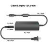 LKPower 28.8V AC/DC Adapter Charger Replacement for Shark ION YLS0243A-T288080 IONFlex F30 F80 X30 X40 IR100 IR200 IR141 IR70 IF281 2X DuoClean IF200W IF251 IF285 IC205 IF202 XBAT200 Vacuum Cleaner view 2