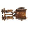 Aakrati Open Bullock Cart Brass Decorative Metal Showpiece view 4