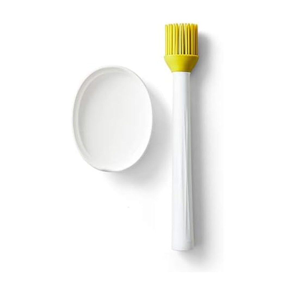 HerbWand Basting Brush with Ceramic Tray