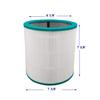 Purefil Filter Replacement for Dyson TP01 TP02 TP03 AM11 Pure Cool Link Tower Purifier, Compatible with Part # 968126-03 view 2
