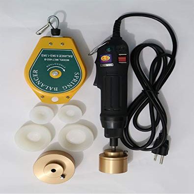 Electric Screw Capper Bottle Capping Cap Screwing Machine Cap-tighter (80W) 30-5 Kgf.cm
