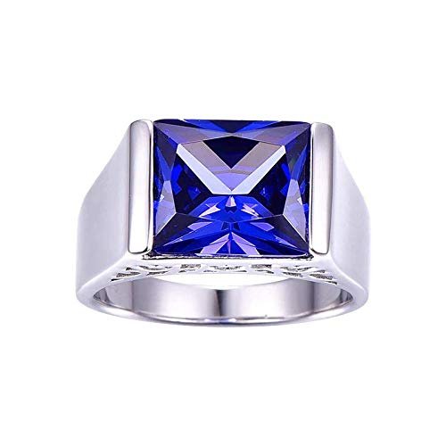 Bansriracha 925 Sterling Silver Engagement Rings Emerald AAA Tanzanite CZ Sapphire Stones Rings for Woman Fine Jewelry (9)