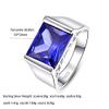 Bansriracha 925 Sterling Silver Engagement Rings Emerald AAA Tanzanite CZ Sapphire Stones Rings for Woman Fine Jewelry (10) view 3