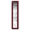 ArtToFrames 7x40 Inch Brown Picture Frame, This 2.00 Inch Custom MDF Poster Frame is Mahogany, Great for Your Art or Photos - Comes with Economy Acrylic view 2