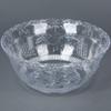 TableTop King Platter Pleasers 3508 8 Qt. Clear Plastic Punch Bowl view 1