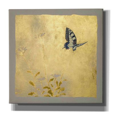 Epic Graffiti 'Butterfly L' by Zigen Tanabe, Canvas Wall Art, 18"x18"