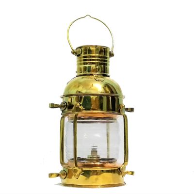 Castle Instruments A Remembering of Old Days Oil Lamp Burning Lantern (Gold)