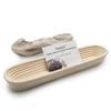 15 inches Baguette Banneton Bread Proofing Basket and Linen Liner Set 2 Pack view 2