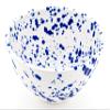 ART ESCUDELLERS Ceramic Breakfast Bowl, Handmade and Handpainted in Mate Blue Decoration. 6,69" x 6,69" x 3,94" view 1