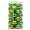AUXO-FUN Small Size 28ct shatterproof Christmas Ball Ornaments in 4 Classic finishes for Christmas Tree Decoration (Lime Green, 1.57 Mini Size) view 1