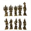 Aakrati Dashavataram -Ten Incarnations/Avatars of Lord Vishnu -Lord Vishnu All Avtar Statues is Made Brass with Details Worked by India Artisan. view 2