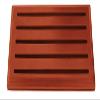 DECOMIL Challenge Coin Holder, Military Coin Display Case Solid Walnut - Medium (5 Rows) view 2