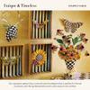 MACKENZIE-CHILDS Butterfly, Hanging Butterfly Wall Decor, Black-and-White Courtly Check view 3